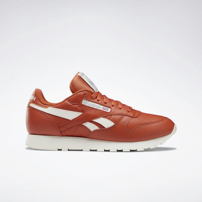 Tenisi Reebok Classic Leather Barbati Portocalii Romania RU4176UY